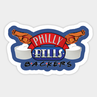 Chicken Wings at the bar Sticker